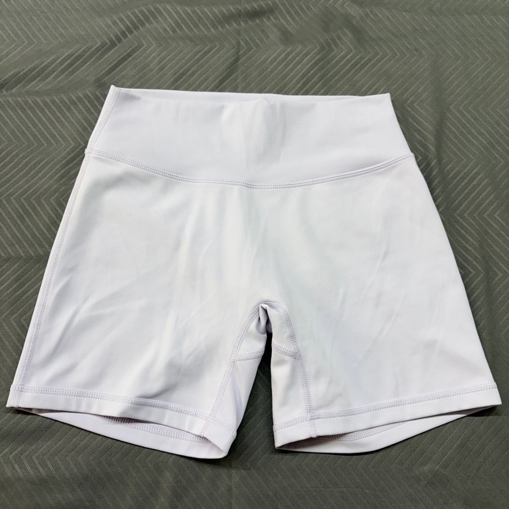 YoungLA Women's Lilac Purple 5” Biker Shorts Size S